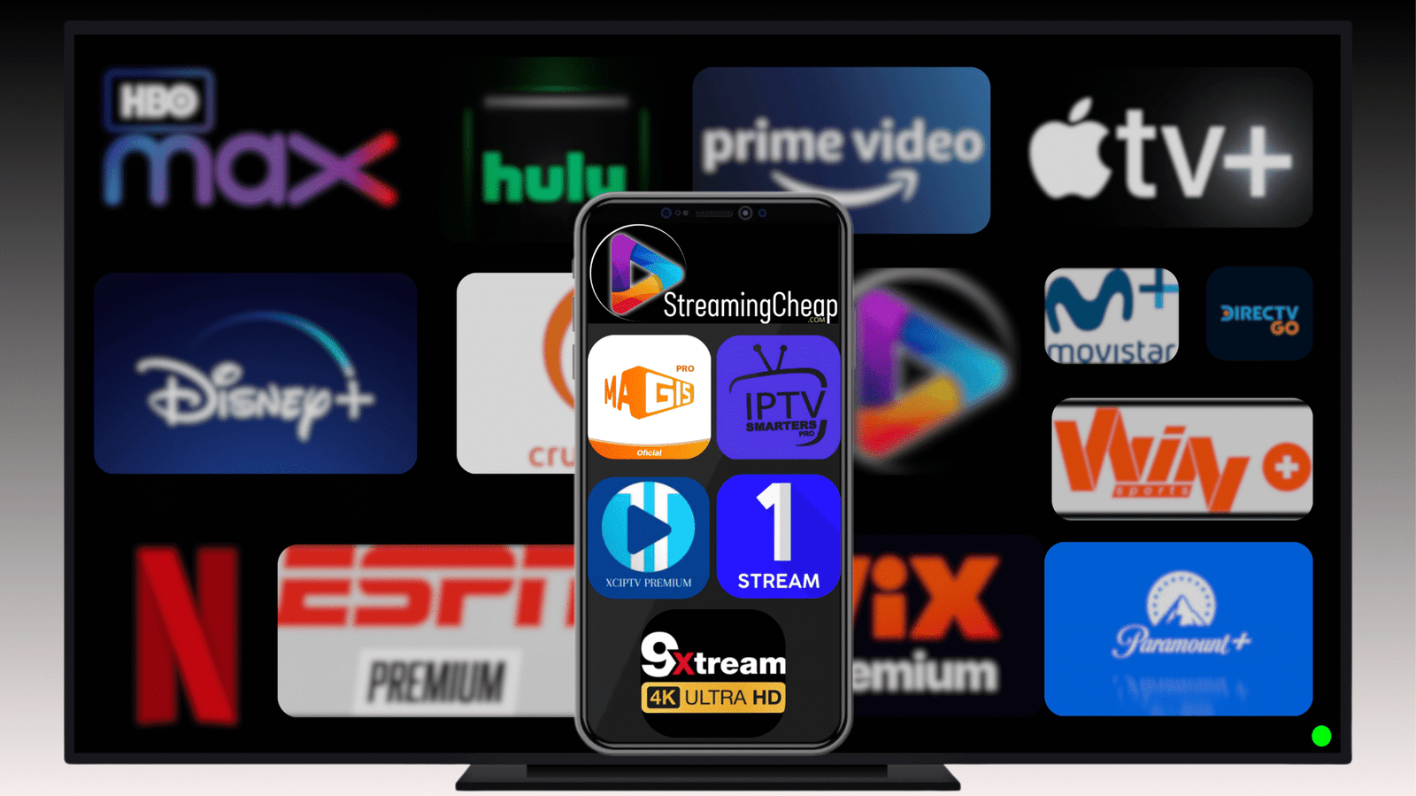PANTALLA PRINCIPAL IPTV STREAMING (1 MES)